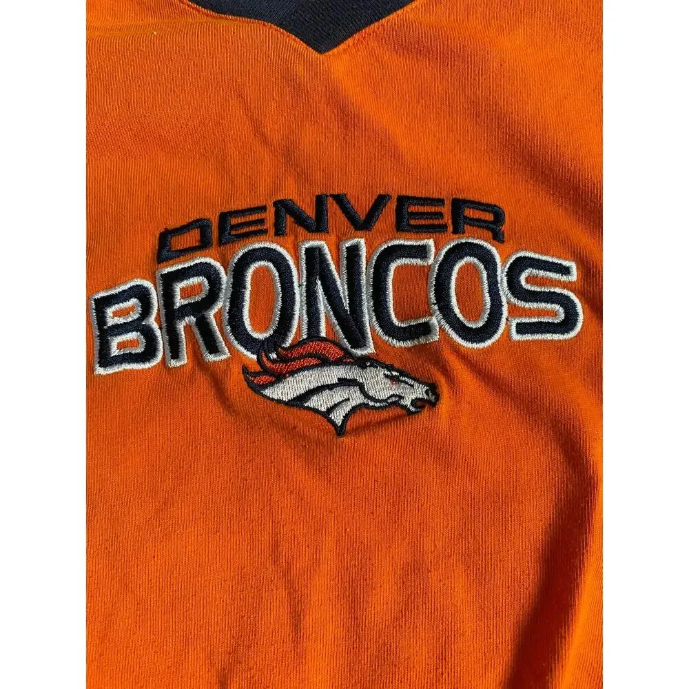 Denver Broncos Orange NFL 12m Long Sleeved Bodysuit